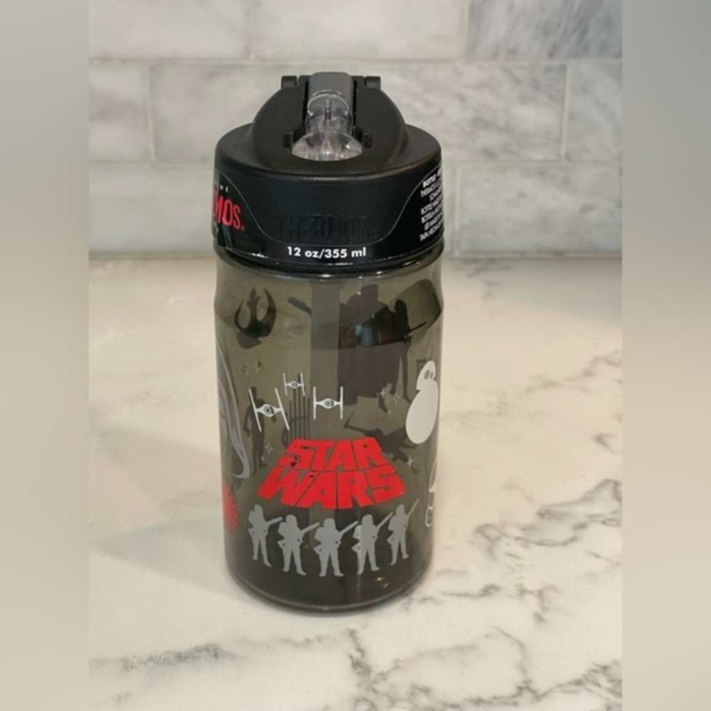 Thermos Bottle, Tritan, Star Wars, 12 Ounces-‎ New